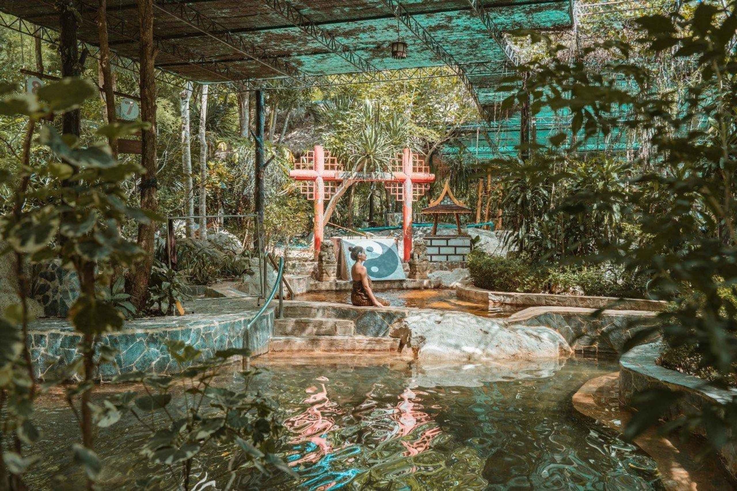 Prywatna wycieczka po Kanchanaburi: gorące źródło i kolej śmierci