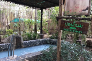 Prywatna wycieczka po Kanchanaburi: gorące źródło i kolej śmierci