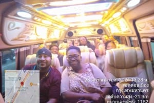 Transporte privado aeropuerto Suvarbhumi-hotel en Bangkok.