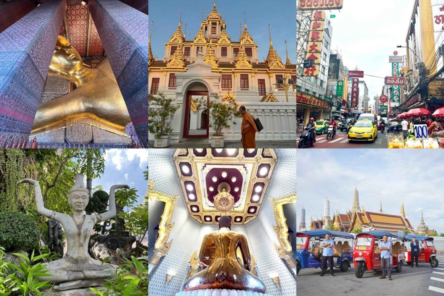 Bangkok: Private Electric Tuk Tuk Tour