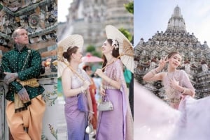 Professional Thai Costume Photography at Wat Arun, Bangkok