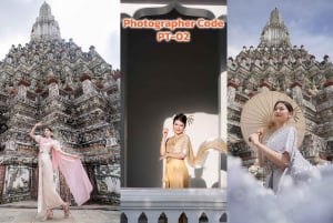 Professional Thai Costume Photography at Wat Arun, Bangkok