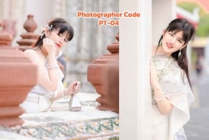 Professional Thai Costume Photography at Wat Arun, Bangkok