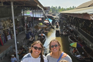 バンコク発、鉄道市場から水上マーケット＆ボートツアーへご案内します
