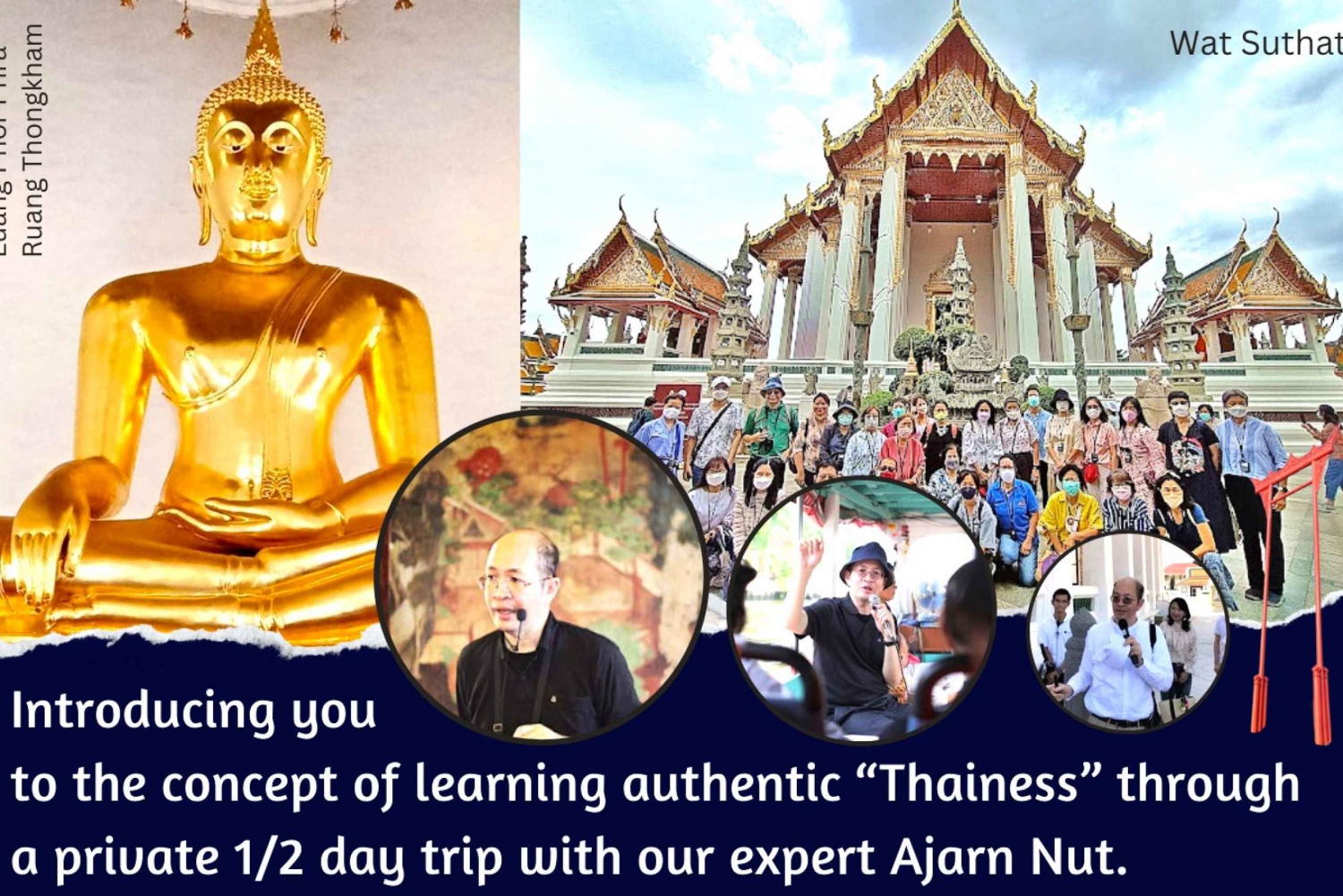 Rattanakosin Insel 1 : Wat Suthat-Wat Mahannapharam
