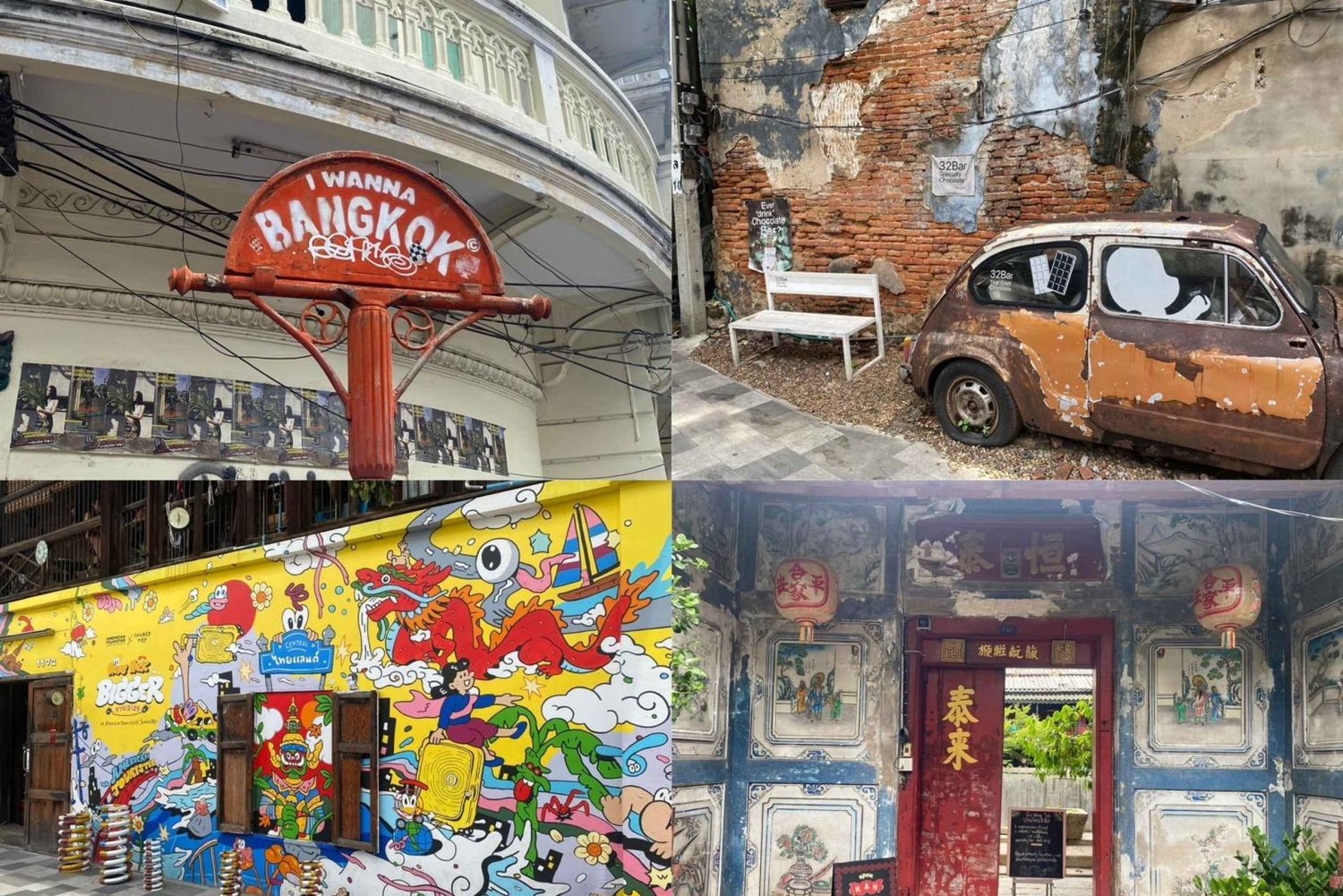 Affitta un e-tuk tuk privato con autista a Bangkok