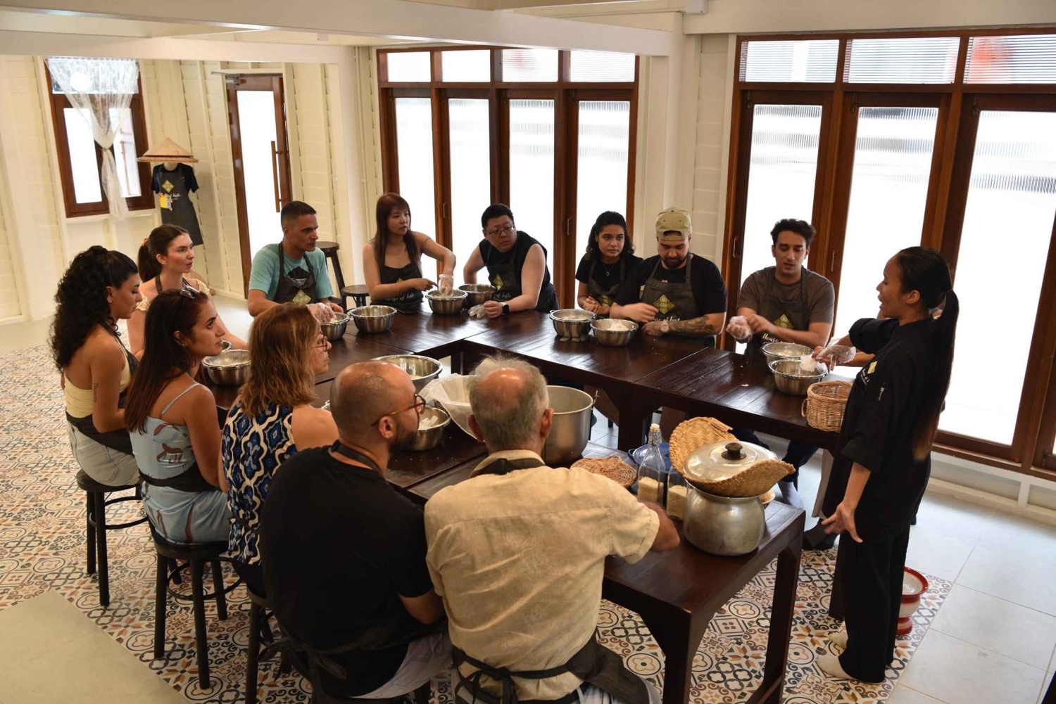 Sathon : cours pratique de cuisine thaïlandaise et visite du marché à Bangkok