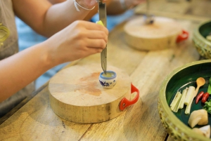 Sathon: Praktisk thailandsk madlavningskursus og markedstur i Bangkok