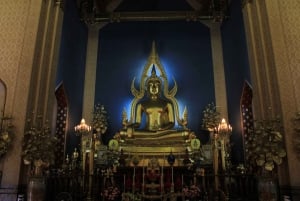 Tour compartido: Wat Pho, Wat Traimit y Wat Benchamabophit