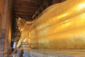 Tour compartido: Wat Pho, Wat Traimit y Wat Benchamabophit