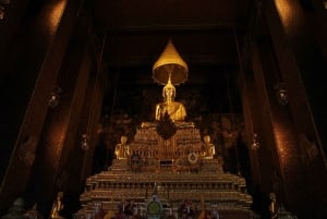 Tour compartido: Wat Pho, Wat Traimit y Wat Benchamabophit