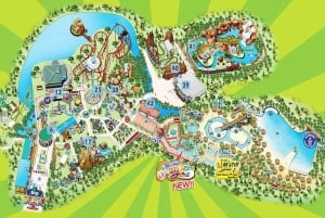 Siam Amazing Park-toegangsbewijs met lunchbuffet (niet-Thais)