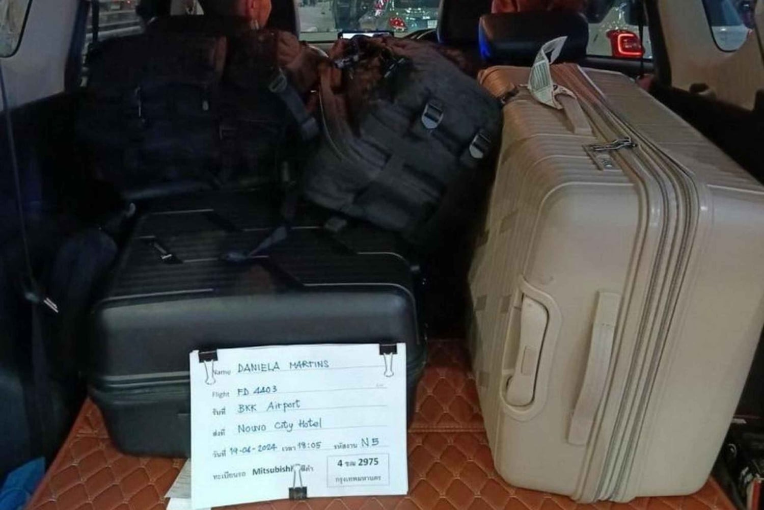 Trasferimento privato all'aeroporto di Suvarnabhumi da/per Pattaya