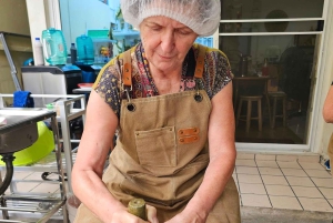 Thailändsk matlagningskurs och marknadstur med fruktprovning