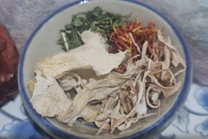 Thailändsk matlagningskurs och marknadstur med fruktprovning