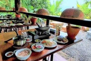 Cultural immersion: Thai cooking, rice farming, eco printing