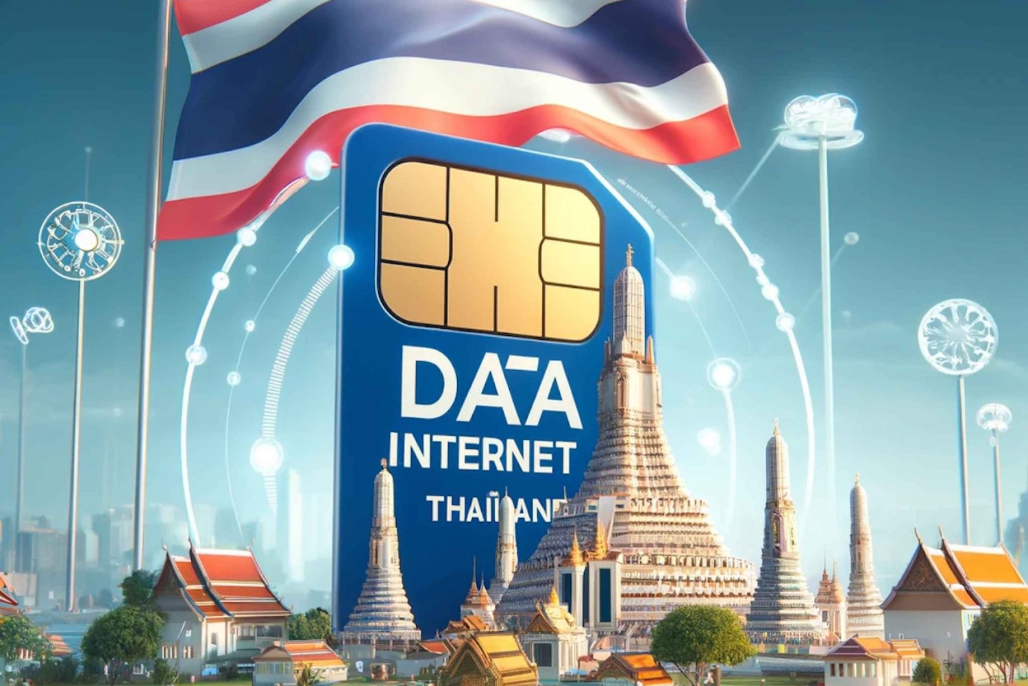 Thailand: eSIM Internet Data Plan for 4G/5G