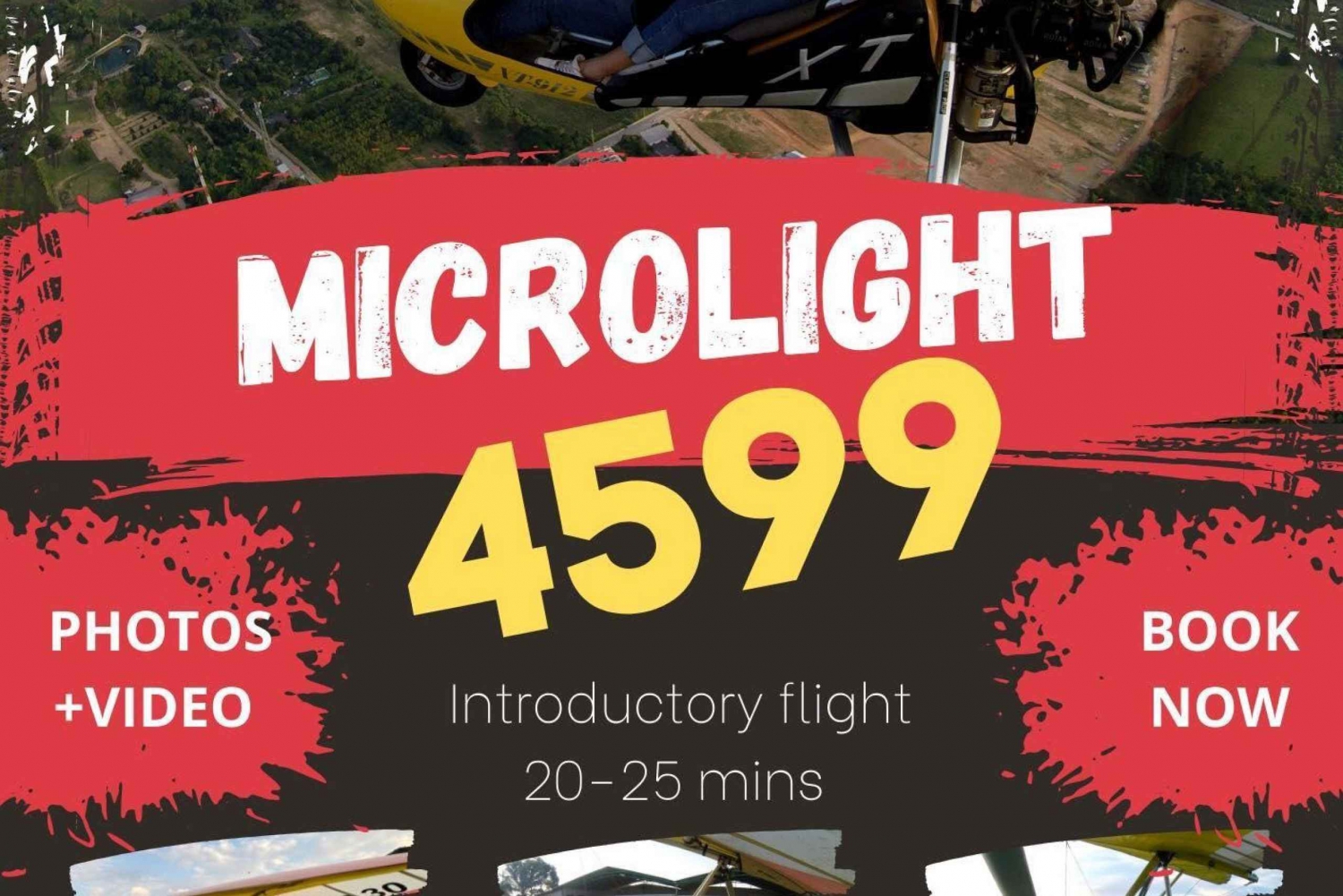 Thailand Microlight Aircraft Tours by BFA