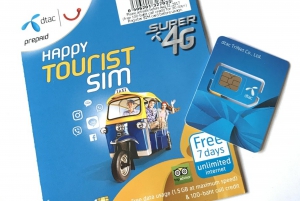 Thailand, Suvarnabhumi Airport: 4G 8-Day SIM card