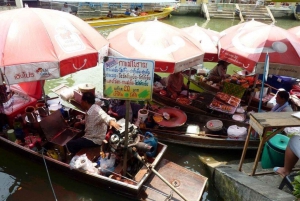 Thailand's UNESCO Floating & Train Markets Private Tour