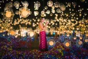 Obiektyw: Raz w roku w parku Na Satta podczas festiwalu świateł