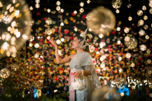 Obiektyw: Raz w roku w parku Na Satta podczas festiwalu świateł