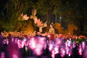 Obiektyw: Raz w roku w parku Na Satta podczas festiwalu świateł