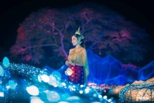 Obiektyw: Raz w roku w parku Na Satta podczas festiwalu świateł