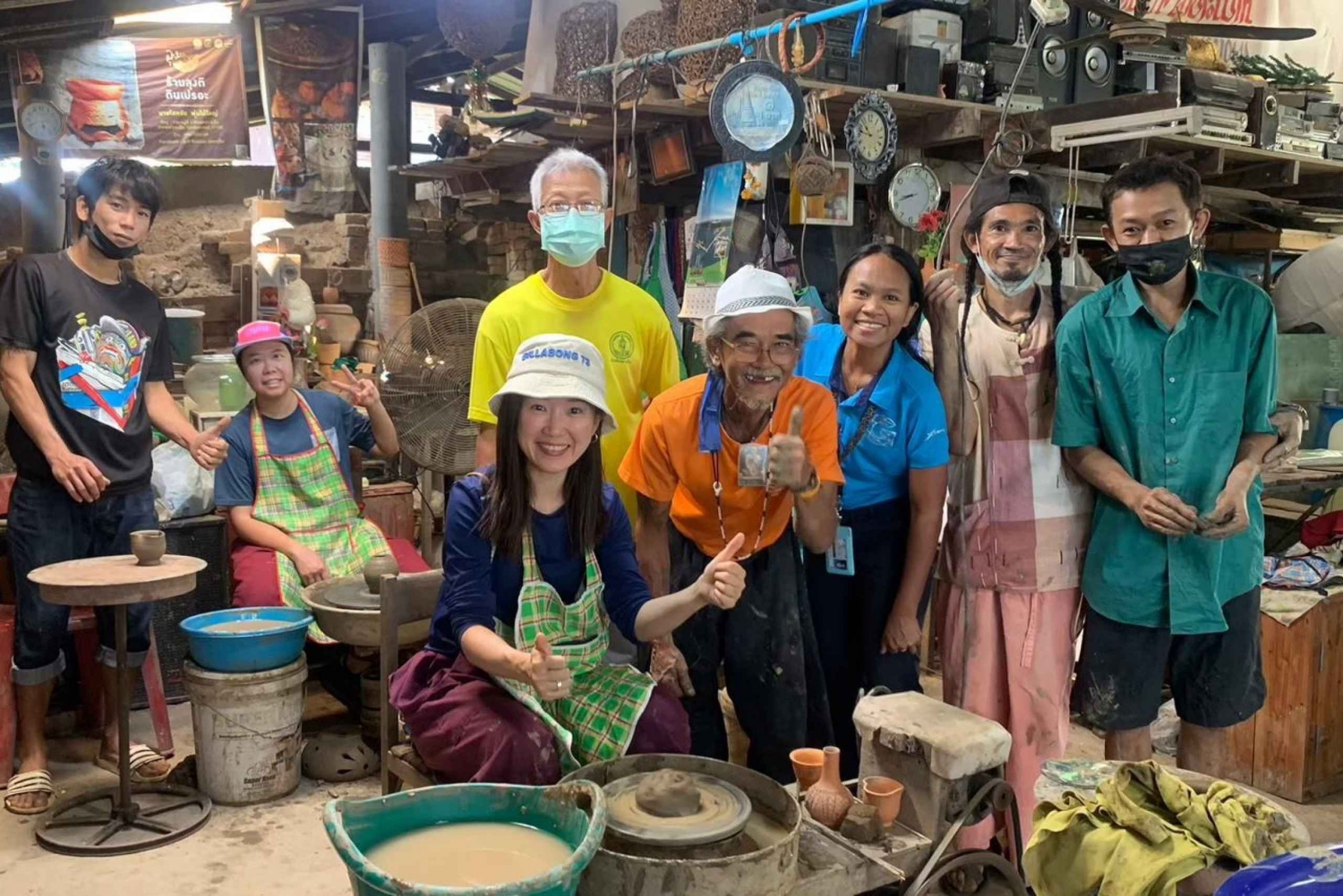 La Historia de la Artesanía Experiencia de un Día Completo desde Bangkok