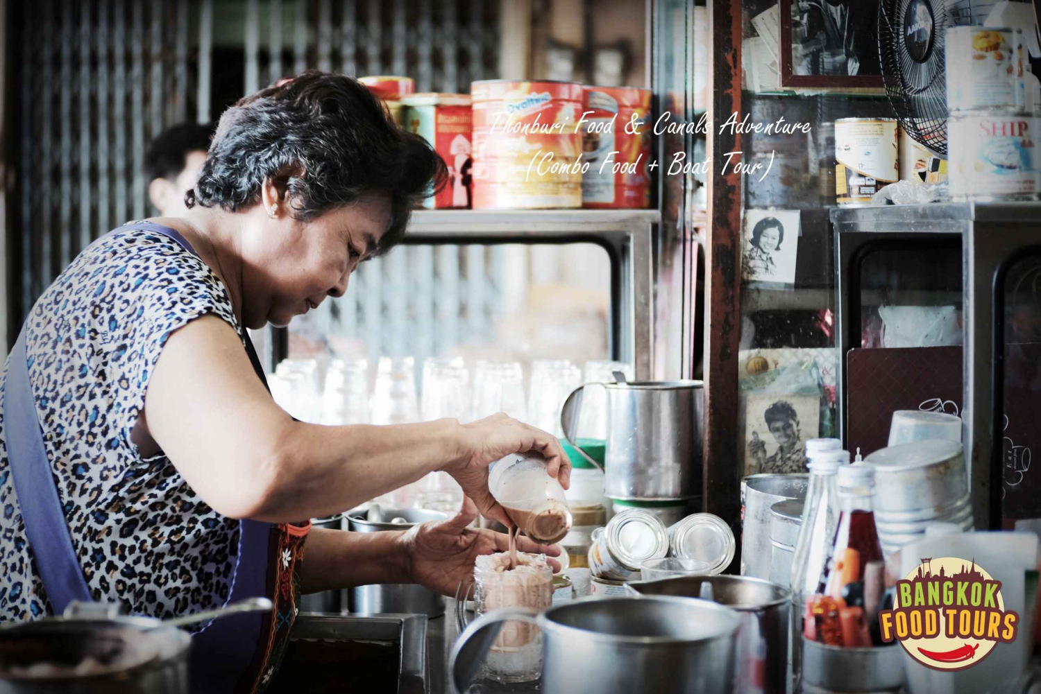 Aventura gastronômica e nos canais de Thonburi