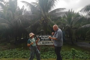 Wycieczka tuk-tukiem, łodzią z długim ogonem i rikszą po dżungli Bangkoku