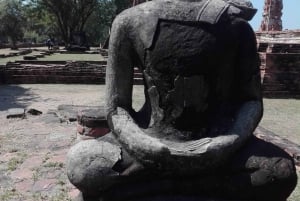 Tour privato di Ayutthaya di 1 giorno: sito patrimonio mondiale dell'umanità UNESCO