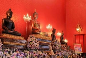Tour privado por Wat Pho, Wat Arun y Wat Hong Rattanaram