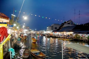 Privat tur til Amphawa flytende marked og togmarked i helgen