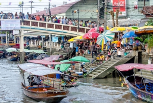 Privat tur til Amphawa flytende marked og togmarked i helgen