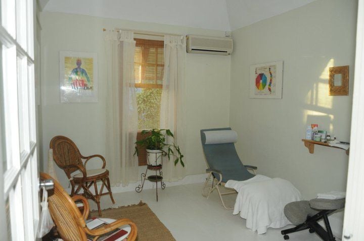 The treatment room where reflexology is practised