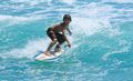 Young Coby surfing off Silver Sands on the South Coast (Credit: Chris Welch for Brian Talma)