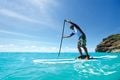 Brian Talma stand-up paddle surfing (Credit: Chris Welch for Brian Talma)