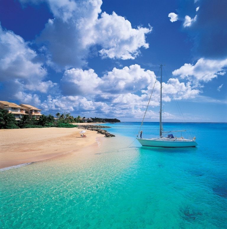 The beach at Port St. Charles