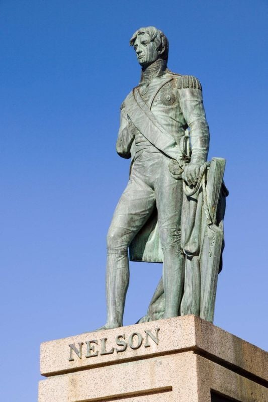 The bronze statue of Lord Nelson was erected in Bridgetown in 1813, it predates the Nelson Column London