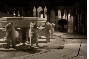 Alhambra: Nasrid Palaces Guided Night Tour uden billetter