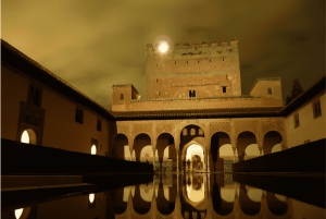 Alhambra: Nasrid Palaces Guided Night Tour uden billetter