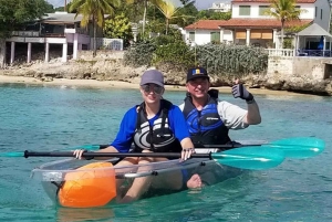 Barbados: Folkestone Coral Reef Clear Kayak Tour