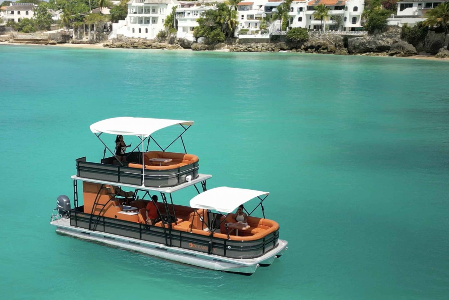 Barbade - Croisière de luxe sur la côte au coucher du soleil