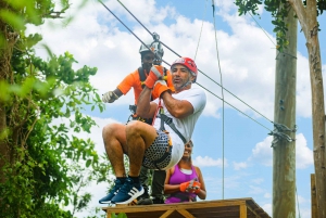 Barbados: Signature Park Pass & Monkey Zip Experience