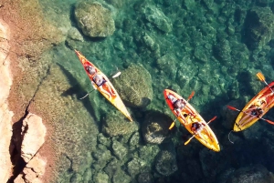 Barcelona: Costa Brava Kayak, Snorkel & Cliff Jump & Lunch