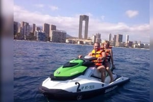 Benidorm: Jet Ski Tour mit Instruktor