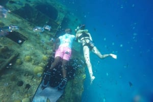 Bridgetown: Carlisle Bay Turtle & Shipwreck boat cruise