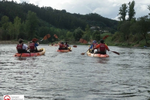 Coimbra: Kajakk nedover Mondego-elven