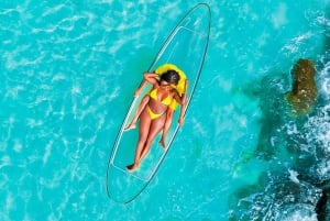 Drone Clear Kayak Barbados Fotoshoot